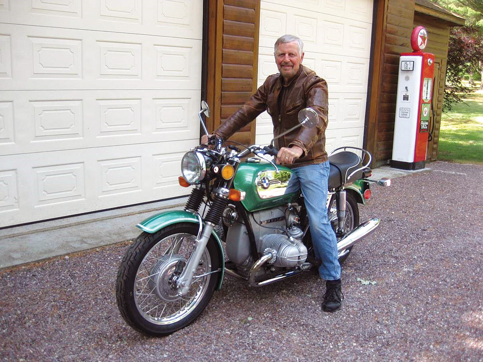 Bob Andren's Green BMW R75/5 - Motorcycle Classics